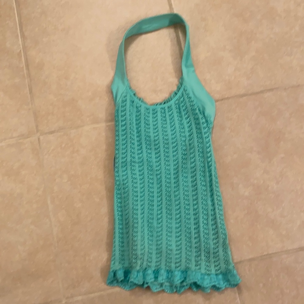 Marciano halter top with shelf bra size xs